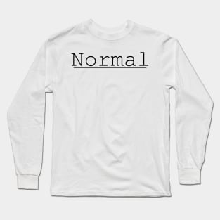 Normal Long Sleeve T-Shirt